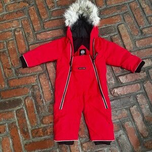 Canada Goose toddler snowsuit